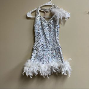 A wish come true white jazz costume